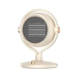 Heizlüfter Energiesparend Klein, 1200W PTC Keramik Heizgerät, 2 Heizstufen Elektroheizung,...