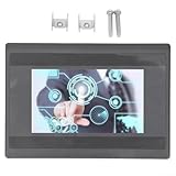 Professioneller HMI-Touchscreen mit Blick auf Effizienz auf einem hellen und klaren 10,2 cm (4 3...