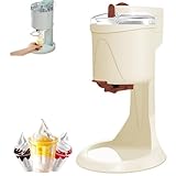 Kommerzielle Eiswaffel Maschine EiswaffelSoft Serve 1L für hausgemachte Desserts, perfekt für...