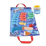 Angelspiel - Sortierspiel Stoff Angelspiel Mit Stapelbechern - Interaktives Lernspielzeug Mit...