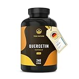 Quercetin - 240 Kapseln á 500mg - BIG PACK 8 Monate Vorrat - Veganer Premium Rohstoff: Japanischer...