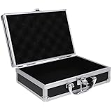 FONDOTIN Robuster Aluminium Hartschalenkoffer mit Ergonomischem Griff Kompakter Werkzeug Organizer...