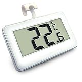 Digital-Tiefkühltruhe-Thermometer Drahtloser Kühlraum-Thermometer und Innentemperatur-Monitor...