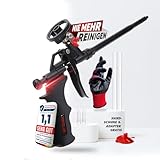 Novolari® PU Schaumpistole mit langlebiger Kupferspitze und selbstschließendem Ventil – präzise...