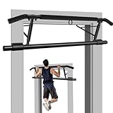 Bowfar Klimmzugstange Türrahmen, Stark Belastbare Stahl Pull Up Bar mit Gepolsterten Griff - 20 cm...