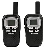 Olympia PMR 1208 Walkie Talkie Spechfunkgerät schwarz Handfunkgeräte bis zu 8 Km Reichweite