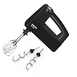 Krups F60858 3 MIX 7000 Handmixer 60 Jahre Edition | 500W | ergonomischer Griff | 1,65m-langes Kabel...