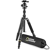 National Geographic Foto-Reisestativ-Set mit Einbeinstativ, Alu, fünfteilige Beine mit...