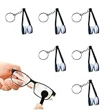 XIAOXIAOYU Brillenreinigungswerkzeug, Brillenreiniger, 6 Stück, Fingerabdruck, Löschen von kleinen...