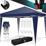 KESSER® Pavillon 3x3m | wasserdicht | inkl. Tasche | Pop-Up Klicksystem | UV-Schutz 50+ |...