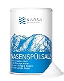 NARSA Nasenspülsalz für Nasendusche | 200 Portionen Vorteilspackung | 375g in nachhaltiger XXL...