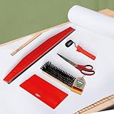 mako PROFI Tapezierset 6-teilig – Präzises Tapezierwerkzeug für saubere Schnitte, perfekte...