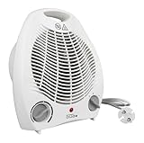 Güde 85175 Heizlüfter GH 2000 (2000 W Heizleistung, 2 Stufen (1000/2000 W), Ventilatorfunktion,...