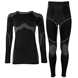 Black Snake® Kinder Thermounterwäsche Set - Funktionsunterhose & Langarm Unterhemd - atmungsaktiv,...