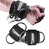 TAVIEW Neopren-Handgelenkmanschetten mit Polsterung für Kabelzuggeräte, Krafttraining