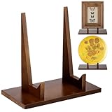 RattanView 5,9 Zoll Holz Tellerständer für Display Teller Halter Display Rahmen Bild Foto Karte...