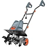 Gartenfräse Motorhacke Bodenhacke Elektrisch – 380 U/min,18 Zoll Kultivator,13,5 A,TaskStar...