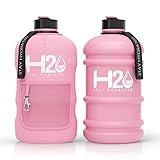 H2O Bottles - 2,2 Liter Wasserflasche – extra starkes Flex-Material – sturzsichere,...