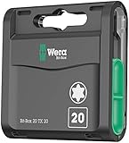 Wera 05057770001 Bit-Sortiment, Bit-Box 20 TX 20, 20-teilig