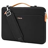 MOSISO 360 Schütz Laptoptasche, 15-15,6 Zoll Umhängetasche Kompatibel mit MacBook Pro 16, HP,...