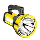 Handlampen - Haushalt Suchscheinwerfer | Tragbare Helle Akku Taschenlampe Für Camping Garage...