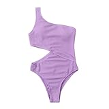 Generisch Bikini Damen Set, Badeanzüge Für Damen High Waist Bikini Badeshorts Bademode Oberteil...