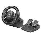 Tracer Rayder 4 in 1 Lenkrad Kompatibel mit PC/PS3/PS 4/Xone 2-Pedalset Gas Bremspedale...