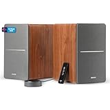 Edifier R1280T+WiiM Mini – WiFi-Aktivlautsprecher – 42W – Multiroom-Audio mit WiFi + Bluetooth...