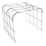 bellissa - Rankhilfe Andybell 70M Rankgitter 73x70cm & 6 Verbinder 90°- Spalier-Pflanzenstütze...