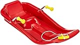 Rolly Toys rollyJetstar Schlitten (Kinderschlitten, 2 Metallbremsen, Kunststoffschale, ergonomischer...