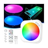 DeeprBlu 2025 Verbesserte LED Poolbeleuchtung Unterwasser mit Fernbedienung, Magnetische...