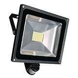 Greenmigo 80W SMD Fluter mit Bewegungsmelder LED Strahler Warmweiß warmweiss Licht IP65 Wasserdicht...