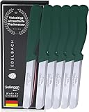 Edelbach Solingen Küchenmesser Set | Frühstücksmesser m. Feinschliff | Ultrascharf Messerset Made...