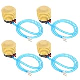 Alipis Manuelle Fußpumpe 4 Stück Pack mit Langer Schlauch für Aufblasbare Artikel Wie Ballons...