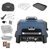 Ninja Woodfire Pro Connect XL Elektrischer BBQ Smoker Grill, App-Steuerung, digitaler...