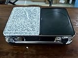 Raclette Grill 6 8 10 Personen Raklettgerät mit Aluminium Grillplatte und Naturstein,4 Pfännchen,...