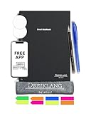 Dreiklang - be smart Wiederverwendbares Digitales elektronisches Notizbuch A 4 als Notebook mit...