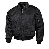 MFH US CWU Fliegerjacke - Schwarz Größe XL