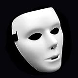 Maske Halloween Ghost Dance Hip Hop Performance Masken Maskerade Maske für Erwachsene Kinder,...