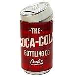 Dose Spardose Coca Cola aus Metall zum Öffnen und Wiederverwendbar 12,5 cm x 6 cm Geschenkidee