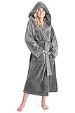 CityComfort Bademantel Damen Flauschig, Morgenmantel Damen, Damen Geschenke, Hausmantel Damen,...
