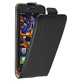 mumbi Echt Leder Flip Case kompatibel mit iPhone SE 2022 / SE 2020 / 7 / 8 Hülle Leder Tasche Case...