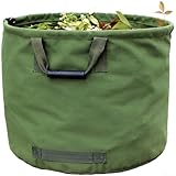 Robuster Gartensack für Laubsack mit wasserdichtem Canvas-Material, verstärkten Riemen und...