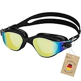 Siproch Schwimmbrille für Herren und Damen, Anti-Beschlag, UV-Schutz Verstellbar Komfort Profi...