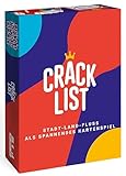 CRACK LIST I Familienspiel I Kartenspiel I 2-8 Spieler I Brettspiele ab 10 Jahre I 30+ Minuten I...