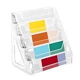 Sportkartenständer – vertikales Regal aus Acryl mit 5 Ebenen, transparenter Ständer für...