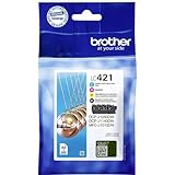 Brother Original LC-421VAL Tintenpatronen Value Pack für Brother DCP-J1050DW, DCP-J1140DW,...