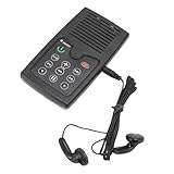 Plyisty 8 GB Tragbarer, Solarbetriebener Audio-Bibel-Player, Wiederaufladbarer 500-mAh- mit...