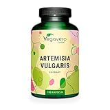 Beifuß Kapseln hochdosiert | 600 mg Extrakt (10:1) - 6.000 mg Pulver | 180 Stück | Flavonoide -...