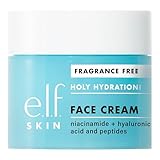 e.l.f. SKIN Holy Hydration! Face Cream, Fragrance-Free, Feuchtigkeitscreme Für Nährende &...